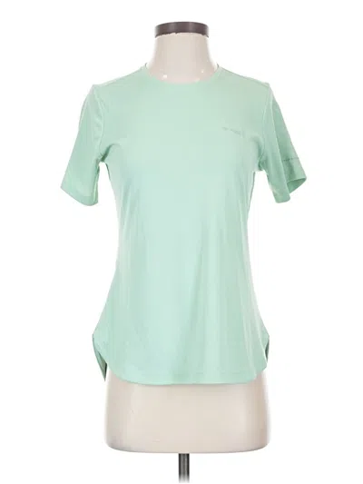 Pre-owned Columbia Active T-shirt In Green