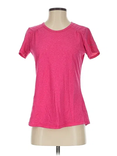 Pre-owned Columbia Active T-shirt In Pink