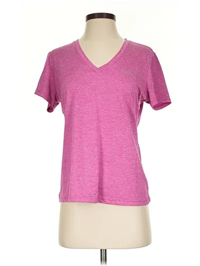 Pre-owned Columbia Active T-shirt In Pink