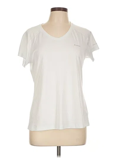 Pre-owned Columbia Active T-shirt In White