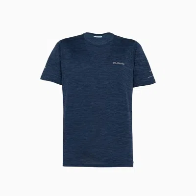 Columbia Alpine Chill Zero T-shirt In Blue