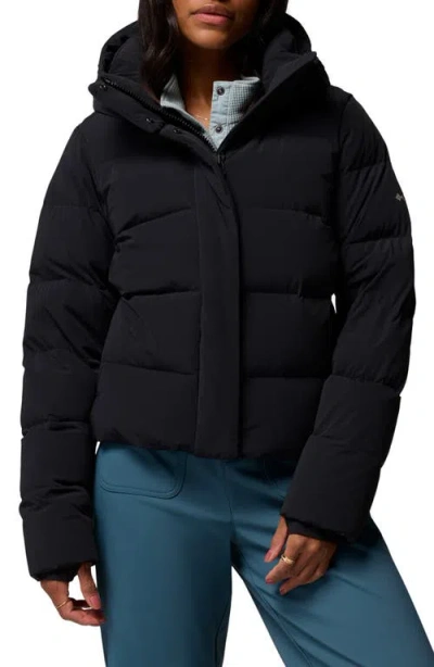 Columbia Amaze Puff™ Water Repellent 650 Fill Power Down Hooded Jacket In Blue