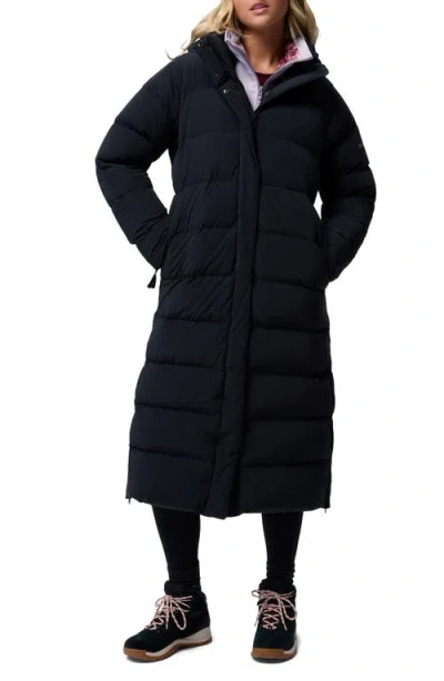 Columbia Amaze Water Repellent 650 Fill Power Down Puffer Coat In Blue