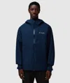 Columbia Ampli-dry Ii Shell Jacket In Dry Ii Shell-collegiate Navy