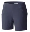Columbia Anytime Casual Shorts Women's Black Omni-shield Flat Front Ups788 In Blue