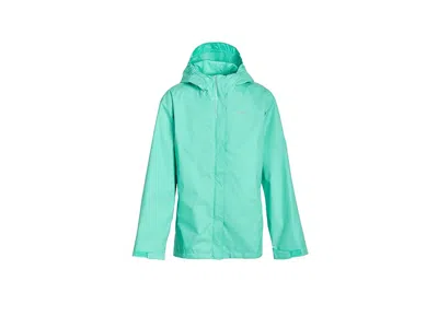 Columbia Arcadia Ii Jacket (little Kid/big Kid) Girl's Coat Dolphin : Lg (14-16 Big Kid), Nylon In Blue