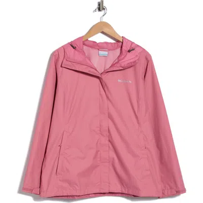 Columbia Arcadia Ii Rain Jacket In Pink