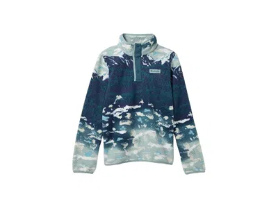 Columbia Arctic Blasttm Ii Jacket (little Kid/big Kid) Boy's Clothing Mountain Blue/collegiate Navy 1 : Xl (1 In Multi