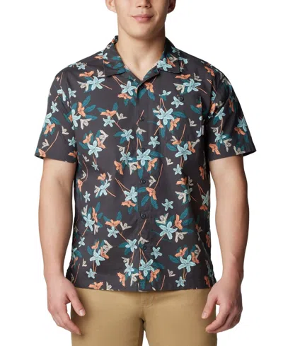 Columbia Arrow Springs Shirt Mens Multicolor Short Sleeve Button-up Fts764