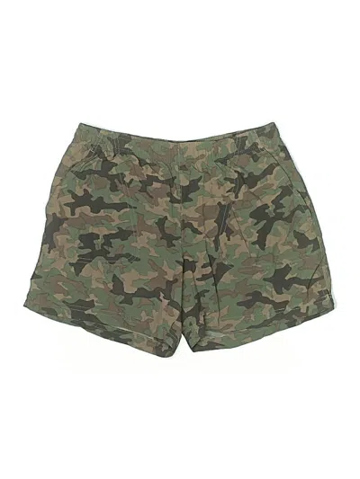 Pre-owned Columbia Athletic Shorts In Green
