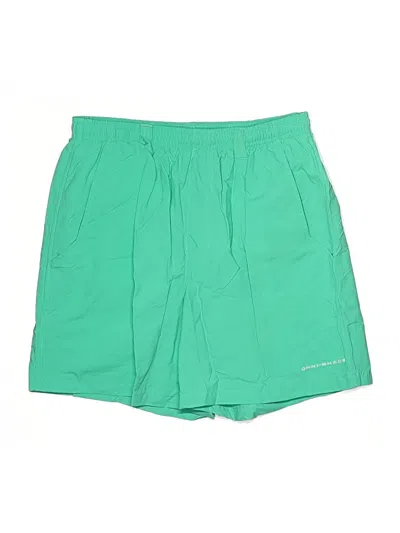 Pre-owned Columbia Athletic Shorts In Green