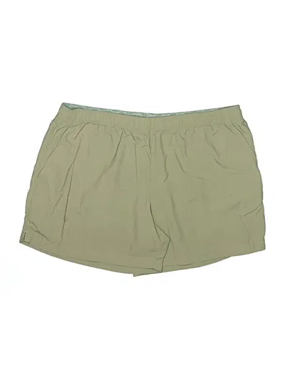 Pre-owned Columbia Athletic Shorts In Green