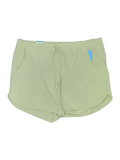 Pre-owned Columbia Athletic Shorts In Green