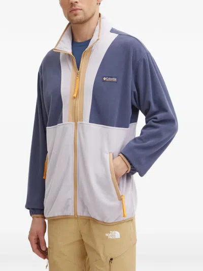 Columbia Backbowl Zip-up Sweatshirt In Blue