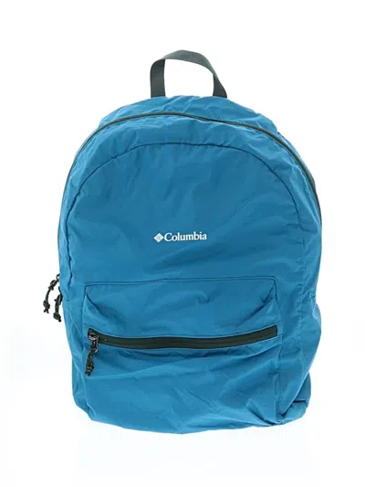 Pre-owned Columbia Backpack In Blue