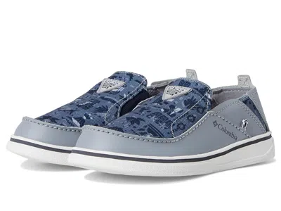 Columbia Bahamatm Pfg (toddler/little Kid/big Kid) Kid's Shoes Tradewinds Grey/collegiate Navy : 13 Little Ki In Blue