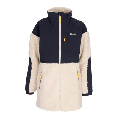 Columbia Ballistic Ridge Women's Teddy Bear Full Zip Fleece Ancient Fossil/black