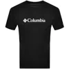 Columbia Basic Logo T Shirt Black