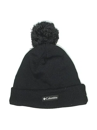 Pre-owned Columbia Beanie Hat In Black