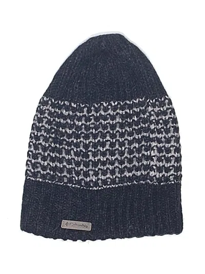 Pre-owned Columbia Beanie Hat In Blue