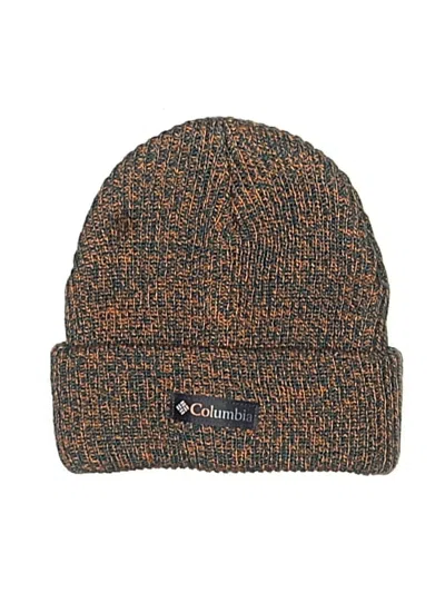 Pre-owned Columbia Kids' Beanie Hat In Brown