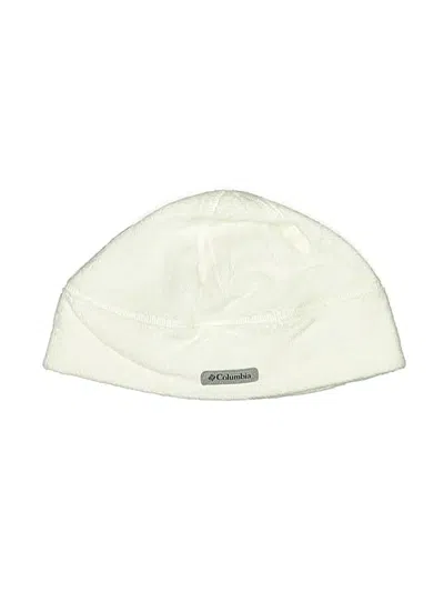 Pre-owned Columbia Beanie Hat In Ivory