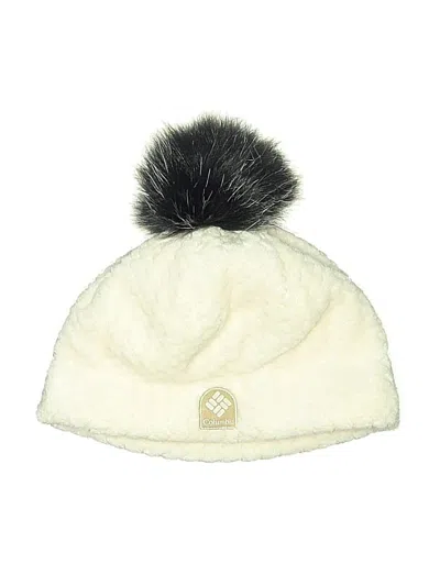 Pre-owned Columbia Beanie Hat In Ivory