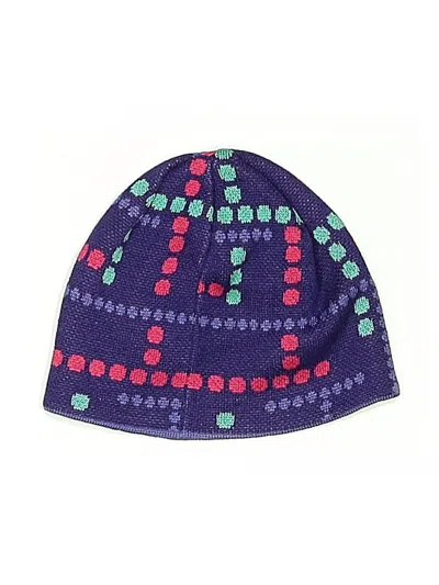 Pre-owned Columbia Kids' Beanie Hat In Purple
