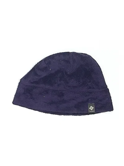 Pre-owned Columbia Beanie Hat In Purple