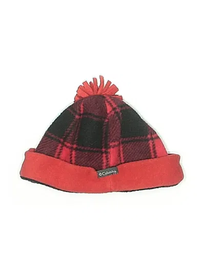 Pre-owned Columbia Kids' Beanie Hat In Red