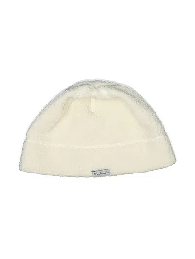 Pre-owned Columbia Kids' Beanie Hat In White