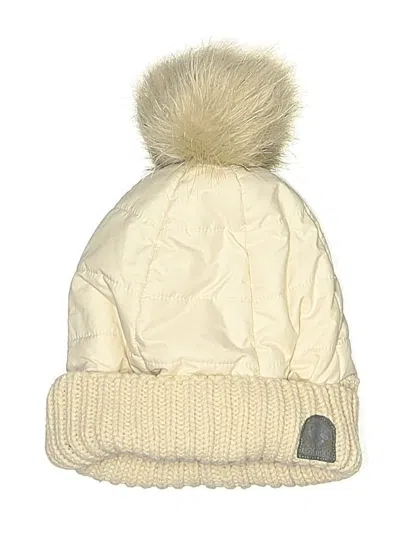 Pre-owned Columbia Beanie Hat In White