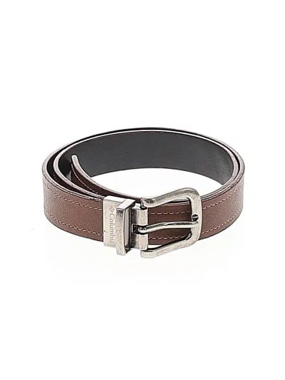 Pre-owned Columbia Belt In Brown