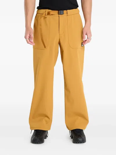 Columbia Belt Trousers In Yellow