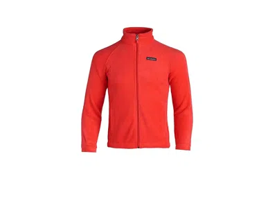 Columbia Benton Springs Fleece (little Kid/big Kid) Girl's Coat Poppy Red : Md (10-12 Big Kid), Polyester