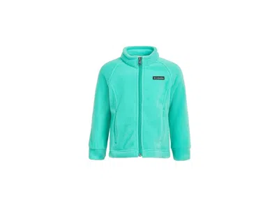 Columbia Benton Springs Fleece (toddler) Kid's Coat Dolphin : 2 Toddler, Fleece/polyester In Blue