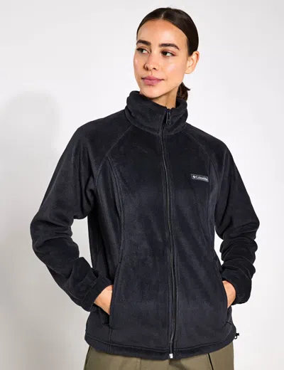Columbia Benton Springs Full Zip Fleece Jacket In Blue