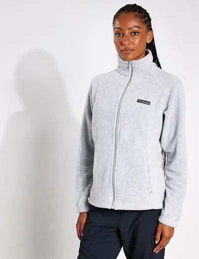 Columbia Benton Springs Full Zip Fleece Jacket In Grey