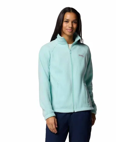 Columbia Benton Springs Full Zip Fleece Jacket In Spray In Neutral