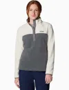 Columbia Benton Springs Half Snap Pullover In Grey