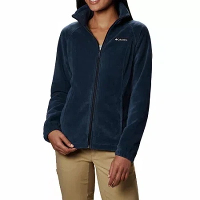 Columbia Benton Springs Womens Fleece Lightweight Jacket In Blue