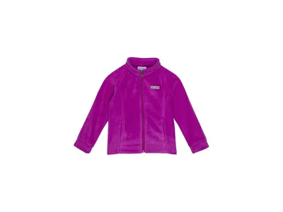 Columbia Benton Springstm Fleece (little Kid/big Kid) Girl's Fleece Bright Plum 1 : 2xs (4-5 Little Kid), Fle In Purple
