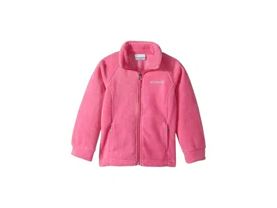 Columbia Benton Springstm Fleece (little Kid/big Kid) Girl's Fleece Pink Ice : 2xs (4-5 Little Kid), Fleece/p