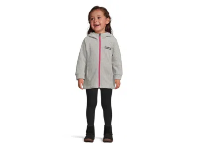Columbia Bentontm Ii Hoodie (little Kids/big Kids) Girl's Coat Cirrus Grey Heather : 2xs (4-5 Little Kid), Fl In Gray