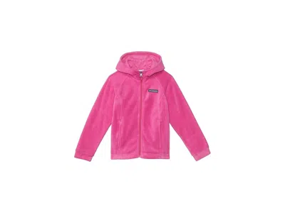 Columbia Bentontm Ii Hoodie (little Kids/big Kids) Girl's Coat Pink Ice : Xs (6-6x Little Kid), Fleece/polyes