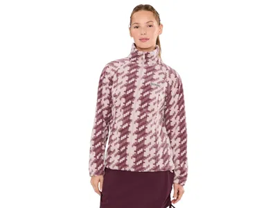 Columbia Bentontm Springs Printed Full Zip Women's Coat Mineral Pink/twills: Xl, Polyester