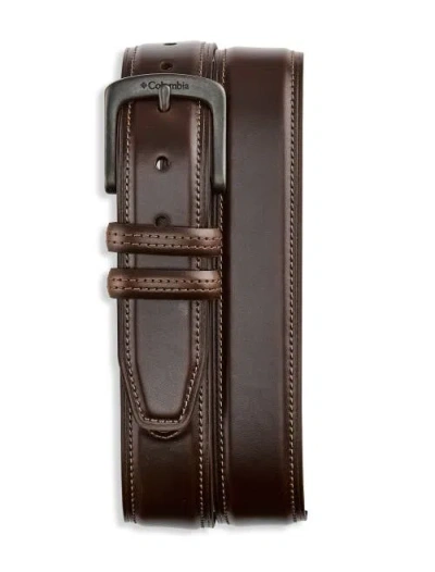 Columbia Big & Tall Drop Edge Belt In Brown