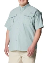 Columbia Big & Tall Pfg Bahama Ii Short-sleeve Sport Shirt In Blue
