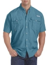 Columbia Big & Tall Pfg Bahama Ii Short-sleeve Sport Shirt In Canyon Blue