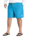 Columbia Big & Tall Pfg Rambler Swim Trunks In Blue Echo